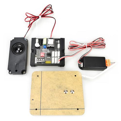 Escape Room Props Puzzles Scale Sensor Put The Right Weight on Scale Sensor to Open 12V Electromagnetic Locks for Room Escape and Exit Game Owners (with Audio) - style: With Audio