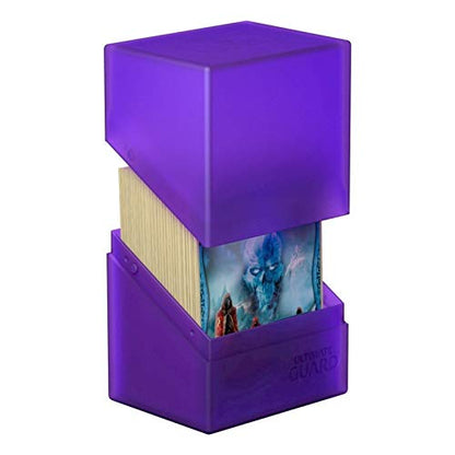 Ultimate Guard Boulder Deck Case 80+ Std. Size Amethyst - color: Amethyst, size: 80+