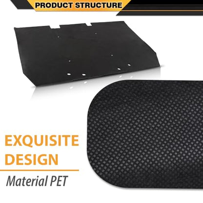 CNNELL Hood Insulation Pad 1/2" with Clips Compatible with Range Rover Classic 1987-1995 - style: 1987-1995 Range Rover Classic