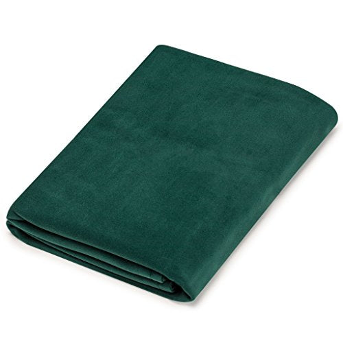 Yellow Mountain Imports Table Cover for Poker, Cards, Mahjong, Board Games, and Tile Games, Professional Grade - color: Green