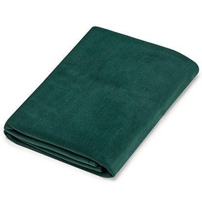 Yellow Mountain Imports Table Cover for Poker, Cards, Mahjong, Board Games, and Tile Games, Professional Grade - color: Green