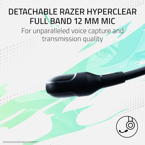 Razer BlackShark V3 Pro Wireless ANC Xbox Gaming Headset, 2XKO Edition | Full Band Mic, 50mm Drivers, 2.4 GHz, Bluetooth, USB, 3.5mm, Works with PC, Mac, PS5, Nintendo Switch, 70 Hr Battery - color: 2XKO Edition, style: Xbox