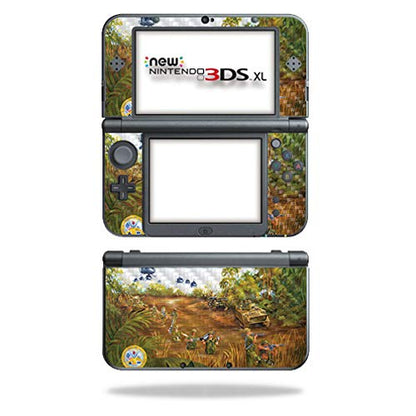 MightySkins Carbon Fiber Skin for Nintendo New 3DS XL (2015) - Not Forgotten | Protective, Durable Textured Carbon Fiber Finish | Easy to Apply, Remove, and Change Styles | Made in The USA - color: Not Forgotten