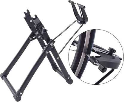 Keenso Wheel Truing Stand - Foldable Home Mechanic Stand for 16" - 29" 700C Wheels