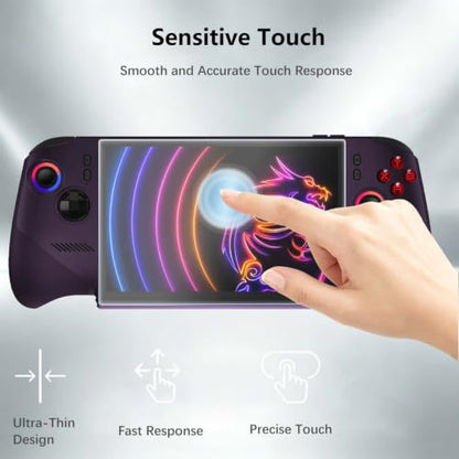 1 Pack Screen Protector for MSI Claw 8 EX AI+ CG3EM Gaming Handheld,9H Hardness,HD Clear,Scratch Resistant,Tempered Glass Film for MSI Claw 8 EX AI+ Portable Console - size: 1 Pake