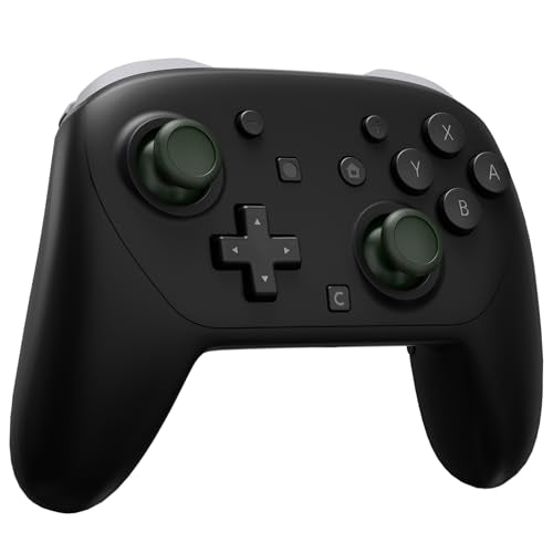 eXtremeRate Replacement 3D Joystick for Nintendo Switch 2 Pro Controller, Left Right Analog Stick Thumbsticks with Screwdriver Tools for Switch 2 Pro Controller, Multi-Colors Options - Deep Pine Green - color: Deep Pine Green
