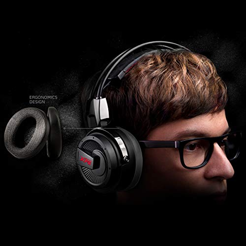XPG Precog Analog 3.5mm Ergonomic Cushions Rotatable Ear Cup Gaming Headset with Detachable Mic (Precog Analog)