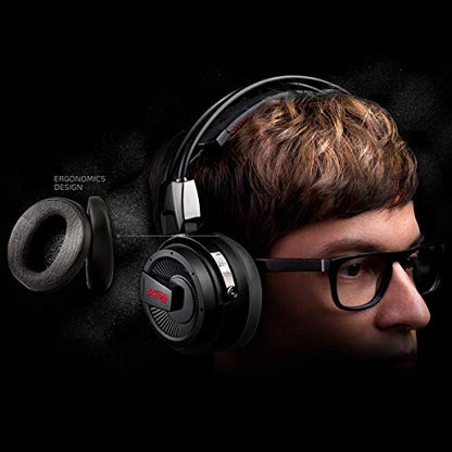 XPG Precog Analog 3.5mm Ergonomic Cushions Rotatable Ear Cup Gaming Headset with Detachable Mic (Precog Analog)