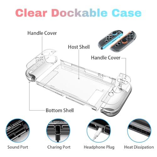 Custom Carrying Case for Nintendo Switch 2 (2025) with Photo Logo Name, Personalized Portable Hard Shell Pouch with Switch 2 Clear Cover, Screen Protector, Storage Bag for Console & Accessories, Black - size: Nintendo Switch 2