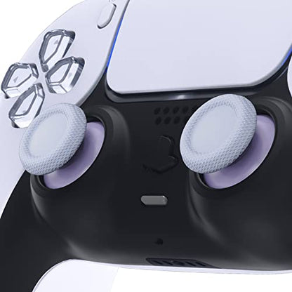 eXtremeRate Light Violet Replacement Thumbsticks for PS5 Controller, Custom Analog Stick Joystick for PS4 Controller Universal - color: Light Violet