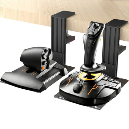 Table Mount Compatible for Logitech X52/X52 Pro/X56/X56 Rhino/Throttle Quadrant/Thrustmaster Warthog 10C & throttle/T.16000M FCS/TCA Officer Pack Airbus/TSSH Handbrake/VKB Gunfighter MK.lll etc