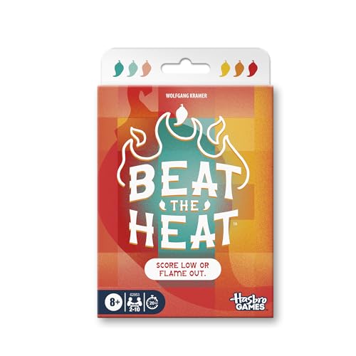 Beat The Heat Game | Family Party Card Game for Kids and Adults | Ages 8+ | 2 to 10 Players | 20 Mins. | Easy to Learn Strategy Card Games for Groups