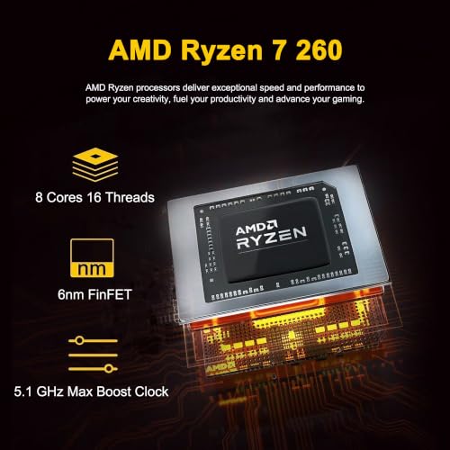 iCarp Customized Laptop Made with Acer Nitro V Slim Gaming AI Laptop 16" WQXGA 180Hz AMD 8-core Ryzen 7 260 (>i7-13700H) 16GB/32GB/64GB RAM 512GB/1TB/2TB/4TB SSD GeForce RTX 5070 798 Tops Win11 - style: Ryzen 7 260 + RTX 5070