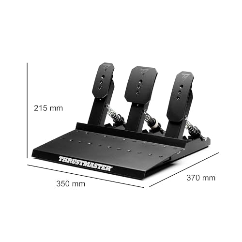 Thrustmaster Raceline Pedals III Modular Sim Racing Pedals - PS5, XBOX & PC | 3-pedal all-metal build, H.E.A.R.T sensors, 3 pressure adjustments, multiple springs, non-slip pads, load-cell upgrade ready - style: Raceline Pedals III