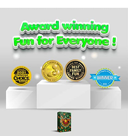 nut nut Squirrel! - A Quick, Nutty Card Game for Kids & Families. Guard Your Nuts from Those Sketchy Squirrels in a Game Filled with Strategy and Surprise! | Multiple Award Winner | from PBN'J Games