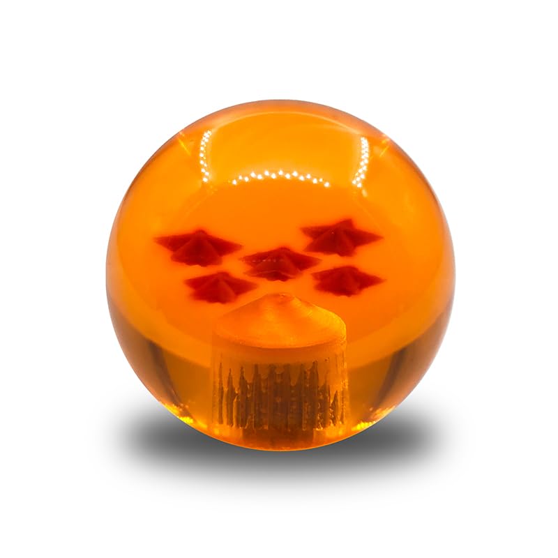 SZJLMKJ Joystick ball top handle Star Balltop Clear Ball Top Handle for ZIPPY SANWA SEIMITSU Hori Crown M6 Joystick (5 stars) - color: 5 stars
