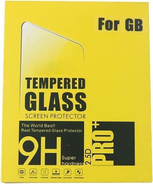 Tempered Glass Protective Film for GB GBC GBA GBP GBA SP Console Screen Protector Film Guard (GB) - color: GB