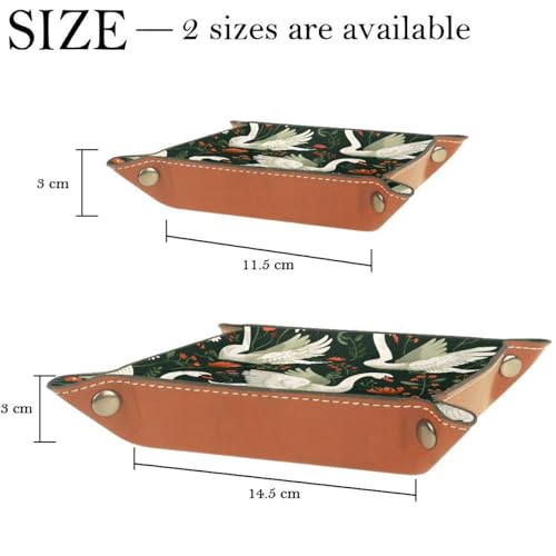 Swans Floral Dice Tray Dice Rolling Tray Folding Dice Holder for Dice Games, Like RPG, DND and Other Table Games - color: Multi 1