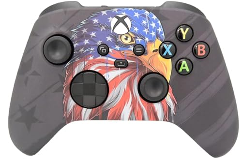 Wireless Custom Controller Compatible with PC, Windows 10+, Series X/S & One (Series X/S Freedom Eagle) - color: Series X/S Freedom Eagle