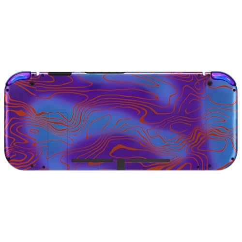eXtremeRate DIY Replacement Shell Buttons for Nintendo Switch, Back Plate for Switch Console, Housing with Full Set Buttons for Joycon Handheld Controller - Damascuscamo - color: Damascuscamo