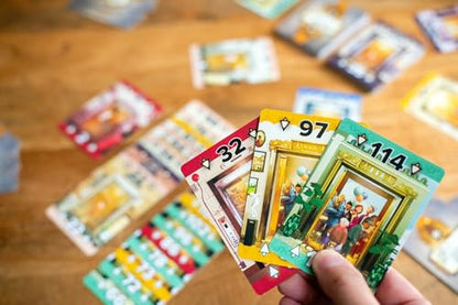Capstone Games Up or Down? Interactive Strategy Card Game Ages 8+ Family | Easy-to-Learn Strategic Card Game for Game Night
