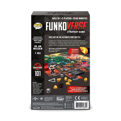 Funkoverse: Jurassic Park 101 2-Pack Board Game (Styles May Vary) - style: Jurassic Park 101 2-Pack