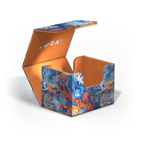 Ultimate Guard - Sidewinder 100+ Xenoskin - 2025 Exclusive “Coral Places” - Fiery Reef - color: Fiery Reef