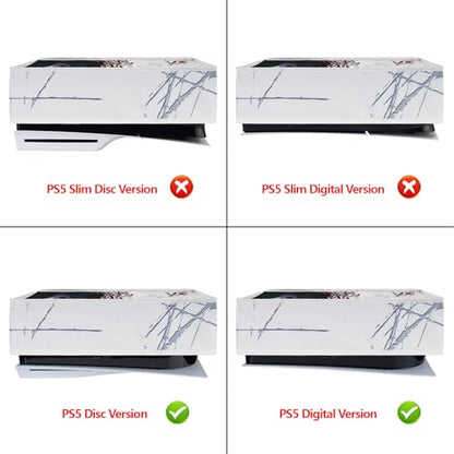 PlayVital Nylon Horizontal Dust Cover for ps5, Soft Neat Lining Dust Guard, Anti Scratch Waterproof Cover Sleeve for ps5 Console Digital Edition & Disc Edition - Clown Hahaha - color: Clown Hahaha