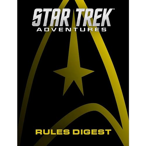 Modiphius Entertainment: Star Trek Adventures: Rules Digest - RPG Softcover Book, 2d20 Tabletop Role Playing Game Supplement, 304 Page Book - style: Rules Digest