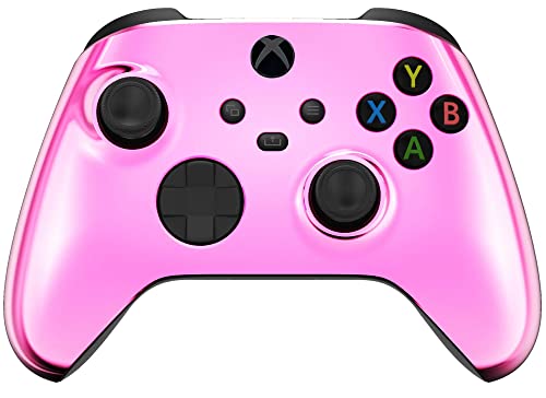 Silent Modz Custom Wireless Controller for Microsoft Xbox Series X|S, Xbox One S|X & PC (Pink Chrome) - color: Pink Chrome
