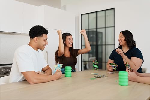 dnup Card Game | Fast-Paced Hand Management & Combo Strategy Game, Quick to Learn Family Fun for Kids & Adults, Ages 8+, 2-5 Players, 15 Mins