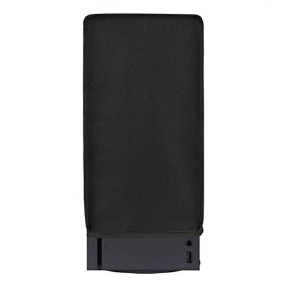 PlayVital Black Nylon Dust Cover for Xbox Series X Console, Soft Neat Lining Dust Guard, Anti Scratch Waterproof Cover Sleeve for Xbox Series X Console - color: Black