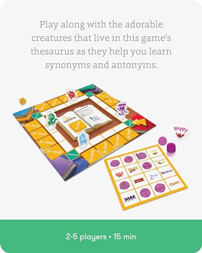 SimplyFun is or Isn’t - Expand Vocabulary Skills by Identifying Synonyms and Antonyms - an Engaging and Educational Bingo Game for Kids - for 2 to 5 Players, Ages 6 & Up - style: Is or Isn’t