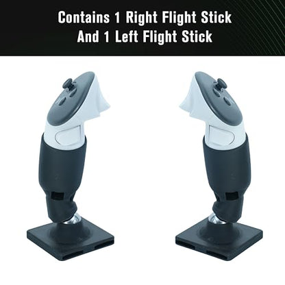 DeadEyeVR Advanced Flight Sticks - Magnetic HOTAS Joystick Adapters for The Rift S/Quest (2) - size: Quest