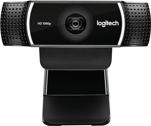logitech C922 Pro Stream Webcam 1080P Camera for HD Video Streaming & Recording 960-001087(Renewed)