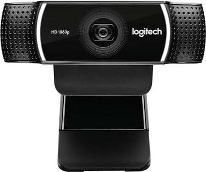 logitech C922 Pro Stream Webcam 1080P Camera for HD Video Streaming & Recording 960-001087(Renewed)