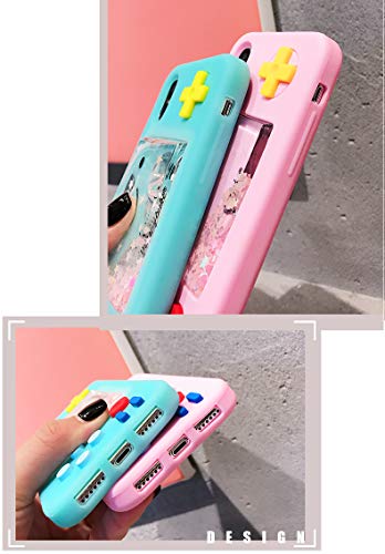 UnnFiko Squishy 3D Cartoon Game Shape Case Compatible with iPhone 14, Creative Liquid Stars Funny Play Case Soft Rubber Protective Cover (Blue, iPhone 14) - color: Blue, size: iPhone 14