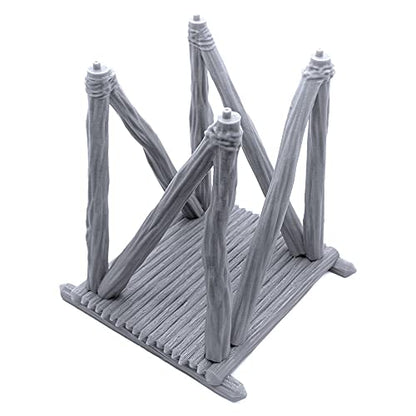 EnderToys Viking Watchtower by Terrain4Print, 3D Printed Tabletop RPG Scenery and Wargame Terrain for 28mm Miniatures