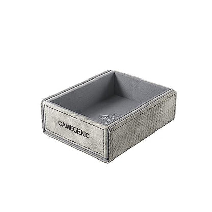 Gamegenic Token Keep - Premium Token Box for Safe Storage, Fits Dungeon 1100+ and Dungeon S 550+, Holds Tokens, Dice, and Cards, Fully Usable During Gameplay, Gray Color, Made - color: Gray