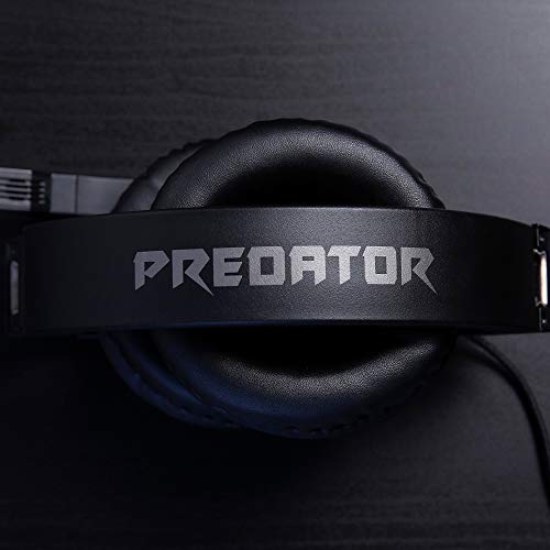 acer Predator Galea 311 True Harmony Sound Gaming Headset: 50mm Drivers - Rotatable Omni-Directional Mic with On-Cable Controls - Black, NP.HDS11.00B, (Pack of 1) - style: Galea 311 Headset