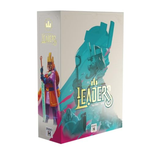 Leaders | Tactical Duel Strategy 2 Player Board Game | Create Alliances, Assemble Champions & Outsmart Opponents | Quick, Competitive Games for Teens, Adults, & Kids Ages 10 & Up | 15 Min