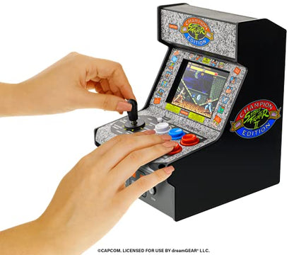My Arcade Street Fighter 2 Champion Edition Video Game: Mini Arcade Machine, Arcade Version - style: Street Fighter