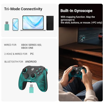 GameSir G7 Pro Wired Controller for Xbox Series X|S, Xbox One, Wireless Gamepad for PC&Android with TMR Sticks, Hall Effect Analog Triggers, 1000Hz Polling Rate, 3.5mm Audio Jack - Aimlabs