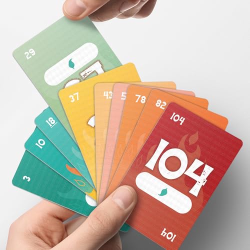 Beat The Heat Game | Family Party Card Game for Kids and Adults | Ages 8+ | 2 to 10 Players | 20 Mins. | Easy to Learn Strategy Card Games for Groups