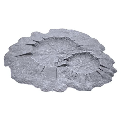 EnderToys Battlefield Craters Auxiliary Set by Terrain4Print, 3D Printed Tabletop RPG Scenery and Wargame Terrain for 28mm Miniatures