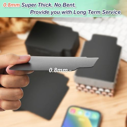 Tall Trading Card Dividers, 0.8MM Thick Card Page Dividers Frosted Card Separator with Tabs Top Loaders Plastic Divider Cards for BCW, Games Sports, Playing Card, 4.2 * 3" (100)