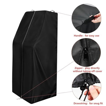 Arcade Machine Cover for Arcade1up 17" Liquid Screen Classic Game Machine | 19x19x62,Waterproof Dustproof Heavy Duty Oxford Fabric,for Basketball JAM Deluxe 2-Player Home Arcade Machine(Not Universal) - size: Arcade-S-19"x 19"x 62"