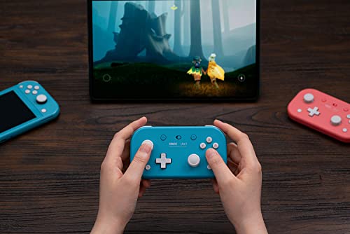 8BitDo Lite 2 Bluetooth Gamepad for Switch, Switch Lite, Android and Raspberry Pi (Turquoise) - color: Turquoise