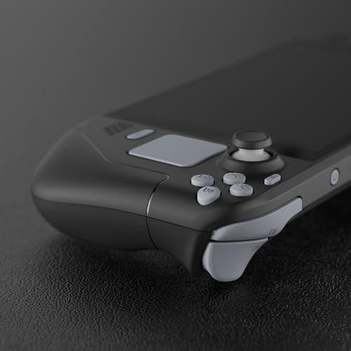 eXtremeRate New Hope Gray Replacement Full Set Buttons for Steam Deck, DIY Custom ABXY D-pad Trackpad Bumpers Triggers Buttons for Steam Deck LCD Handheld Console - Console NOT Included - color: New Hope Gray