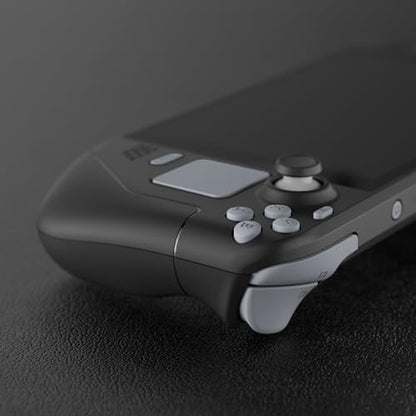 eXtremeRate New Hope Gray Replacement Full Set Buttons for Steam Deck, DIY Custom ABXY D-pad Trackpad Bumpers Triggers Buttons for Steam Deck LCD Handheld Console - Console NOT Included - color: New Hope Gray